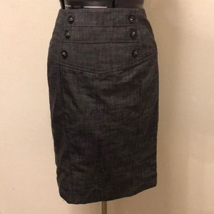 COPY - High waist Sailor Button IZ Skirt